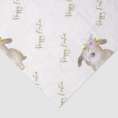 Ontwerp 2 van de Pasen van de Bunny Tissuepapier (Detail)