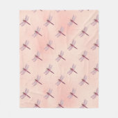  ontwerp 2 van de Reeks Dragonflies Fleece Deken (Voorkant)