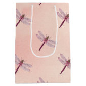  ontwerp 2 van de Reeks Dragonflies Medium Cadeauzakje (Achterkant)