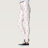 Ontwerp 2 van de Reeks van de Flamingo van de Tend Leggings (Links)