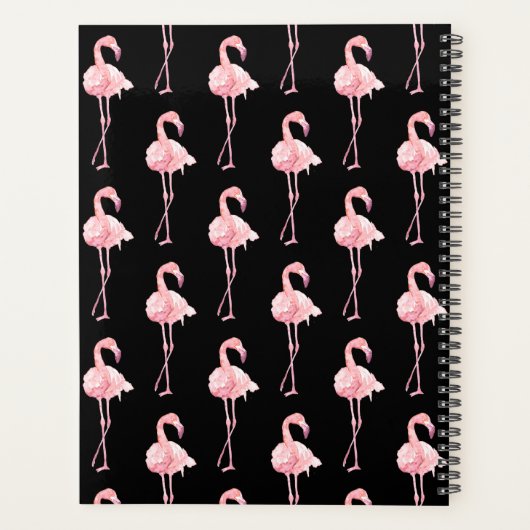 Ontwerp 2 van de Reeks van de Flamingo van de Tend Planner (Achterkant)