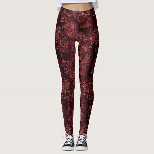 Ontwerp 2 van de Russet Velvet reeks Leggings (Voorkant)