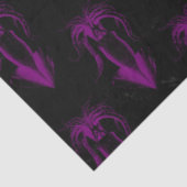 Ontwerp 2 van de zout Witch Grimore reeks Tissuepapier (Detail)