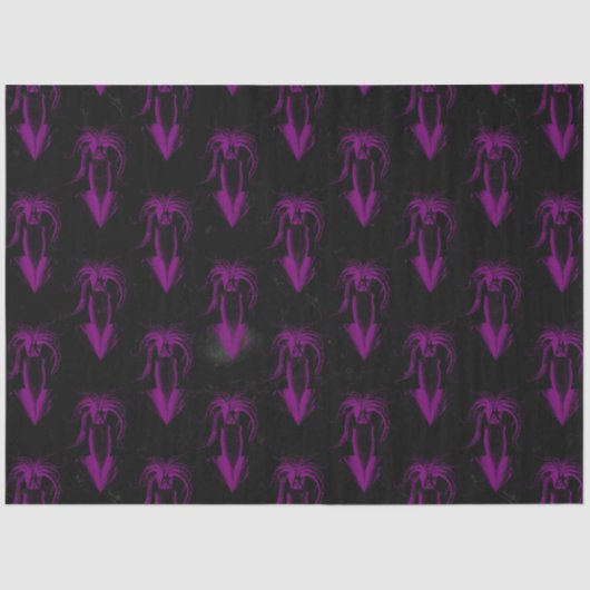 Ontwerp 2 van de zout Witch Grimore reeks Tissuepapier (Voorkant)