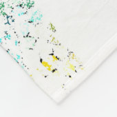 Ontwerp 36 Mozaïekolifant Fleece Deken (Hoek)