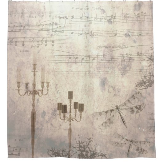 Ontwerp 39 Robuuste  look Douchegordijn (Voorkant)