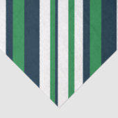 Ontwerp 3 Tissue Pa van de groene en Navy Nautical Tissuepapier (Detail)