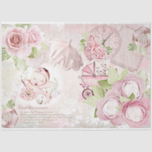 Ontwerp 3 van de Baby Girl-reeks Tissuepapier