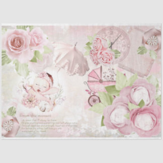 Ontwerp 3 van de Baby Girl-reeks Tissuepapier