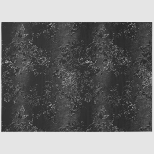 Ontwerp 3 van de Black Velvet-reeks Tissuepapier (Voorkant)