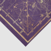 Ontwerp 3 van de Gold Star Map-reeks Tissuepapier (Detail)