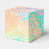 Ontwerp 3 van de iriserende loodreeks bedankdoosjes (Achterkant)