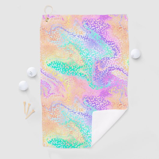 Ontwerp 3 van de iriserende loodreeks golfhanddoek (Insitu)