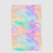 Ontwerp 3 van de iriserende loodreeks golfhanddoek (Voorkant)