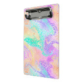 Ontwerp 3 van de iriserende loodreeks mini klembord (Angled2)