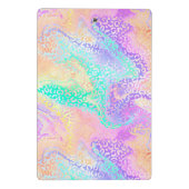 Ontwerp 3 van de iriserende loodreeks mini klembord (Achterkant)