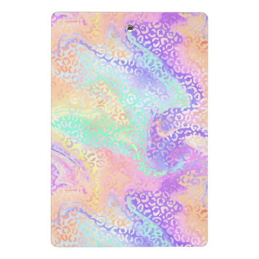 Ontwerp 3 van de iriserende loodreeks mini klembord (Achterkant)