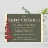 Ontwerp 3 van de kerstfeestdag-feestdag kaart (Staand voorkant)