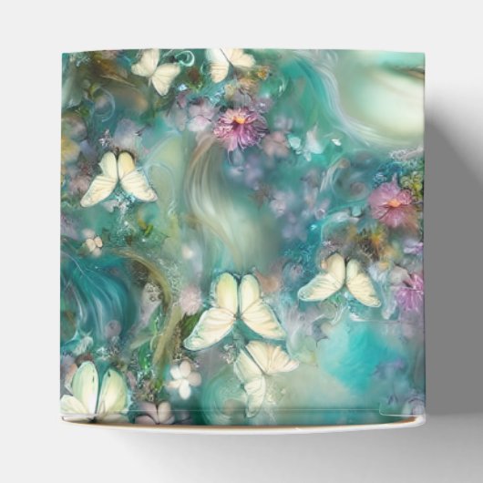 Ontwerp 3 van de Mytical Butterfly-reeks Bedankdoosjes (Bovenkant)