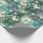 Ontwerp 3 van de Mytical Butterfly-reeks Cadeaupapier (Hoek)