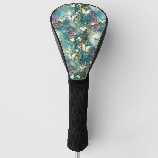 Ontwerp 3 van de Mytical Butterfly-reeks Golfheadcover (Voorkant)
