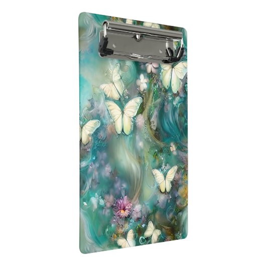 Ontwerp 3 van de Mytical Butterfly-reeks Mini Klembord (Schuin)