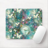 Ontwerp 3 van de Mytical Butterfly-reeks Muismat (Met muis)