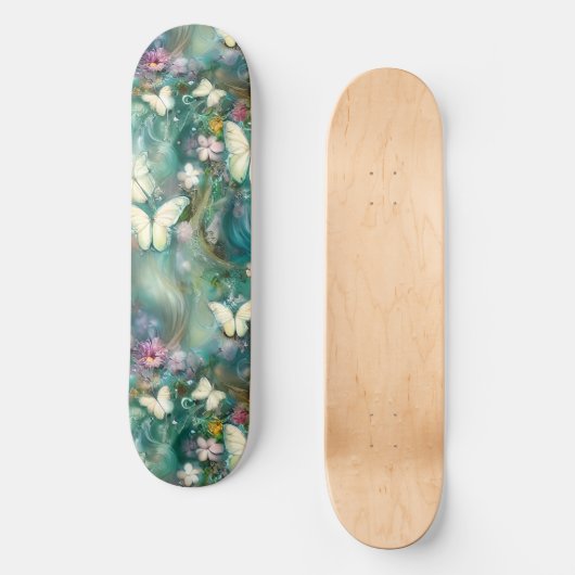 Ontwerp 3 van de Mytical Butterfly-reeks Persoonlijk Skateboard (Voorkant)
