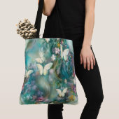 Ontwerp 3 van de Mytical Butterfly-reeks Tote Bag (Dichtbij)