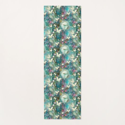 Ontwerp 3 van de Mytical Butterfly-reeks Yogamat (Voorkant)