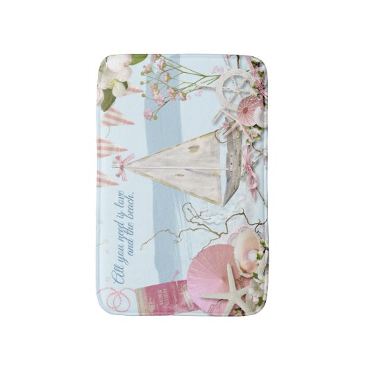 Ontwerp 3 van de Nautische reeks Badmat (Voorkant Verticaal)