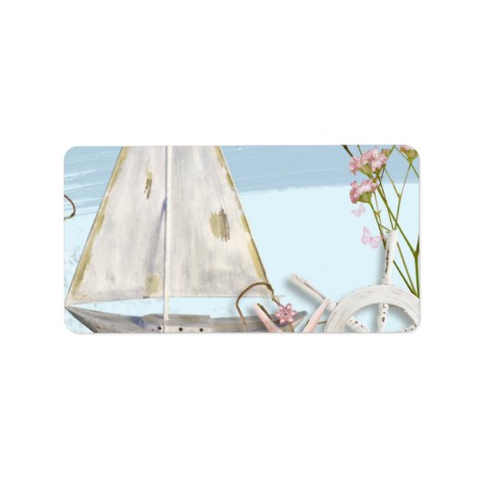 Ontwerp 3 van de Nautische reeks Etiket (Voorkant)