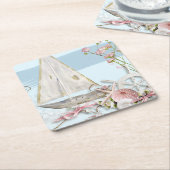 Ontwerp 3 van de Nautische reeks Kartonnen Onderzetters (Schuin)