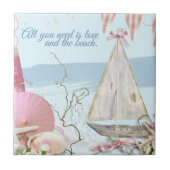 Ontwerp 3 van de Nautische reeks Tegeltje (Voorkant)