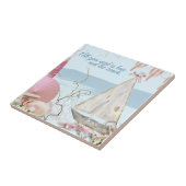 Ontwerp 3 van de Nautische reeks Tegeltje (Zijkant)