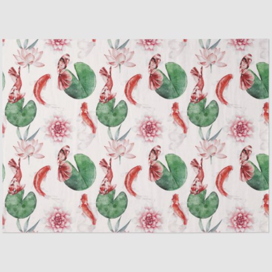 Ontwerp 3 van de Okinawa-reeks Tissuepapier (Voorkant)