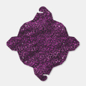 Ontwerp 3 van de Paarse en Gold Leopard-reeks Bedankdoosjes (Uitgevouwen)