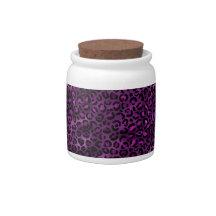 Ontwerp 3 van de Paarse en Gold Leopard-reeks