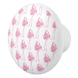 Ontwerp 3 van de Reeks van de Flamingo van de Tend Keramische Knop