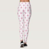 Ontwerp 3 van de Reeks van de Flamingo van de Tend Leggings (Achterkant)