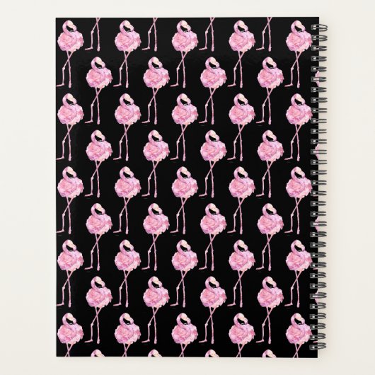Ontwerp 3 van de Reeks van de Flamingo van de Tend Planner (Achterkant)