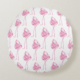 Ontwerp 3 van de Reeks van de Flamingo van de Tend Rond Kussen