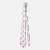 Ontwerp 3 van de Reeks van de Flamingo van de Tend Stropdas (Voorkant)