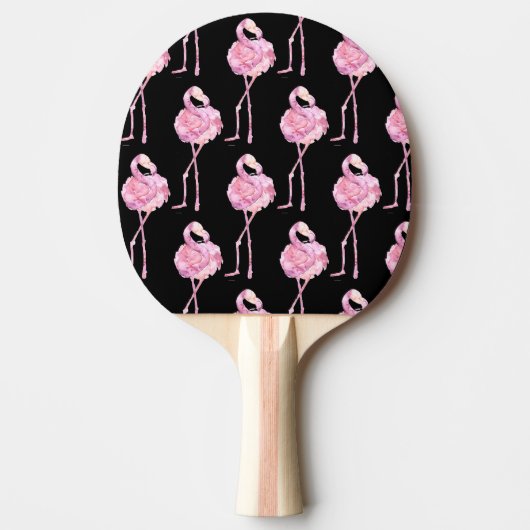 Ontwerp 3 van de Reeks van de Flamingo van de Tend Tafeltennisbatje (Voorkant)