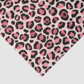 Ontwerp 3 van de roze en Gold Leopard-reeks Tissuepapier (Detail)