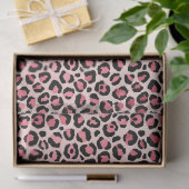 Ontwerp 3 van de roze en Gold Leopard-reeks Tissuepapier (Geschenk)
