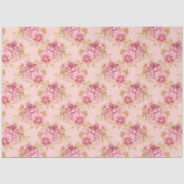 Ontwerp 3 van de Roze en Gold-reeks Tissuepapier