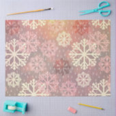 Ontwerp 3 van de Roze Wintergrunge reeks Tissuepapier (Craft)