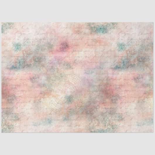 Ontwerp 3 van de Steampunk-Romance Tissuepapier (Voorkant)