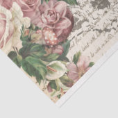 Ontwerp 3 van de Victoriaans Shabby Chic-reeks Tissuepapier (Detail)